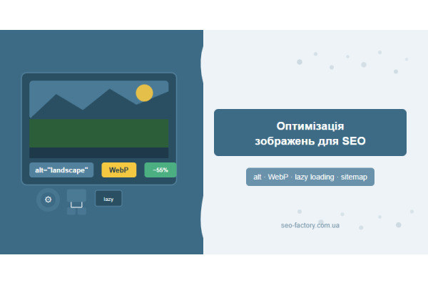 Оптимизация изображений для SEO: alt-теги, WebP, сжатие и image sitemap