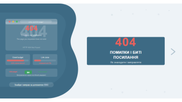 404 Errors and Broken Links